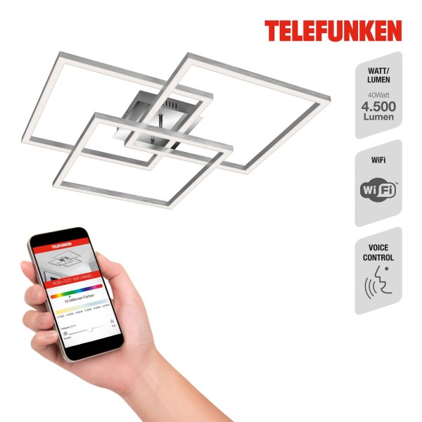 Telefunken led plafondlamp frame