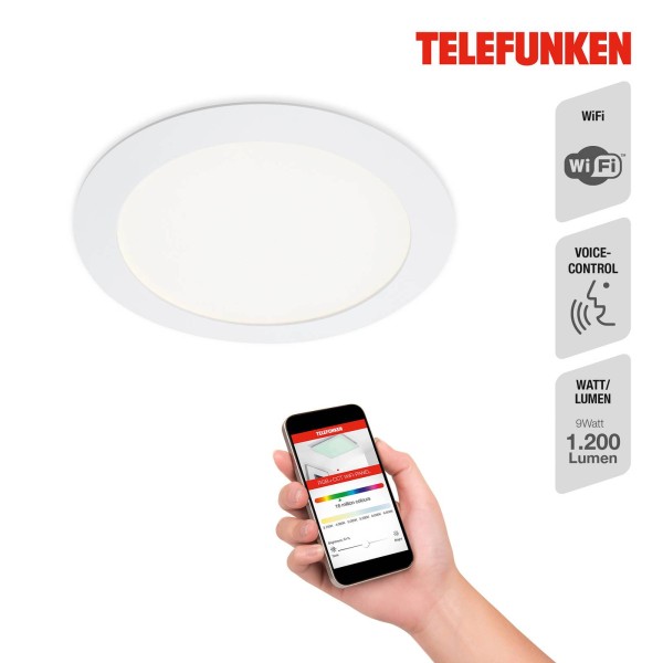 Telefunken virgo inbouwlamp led