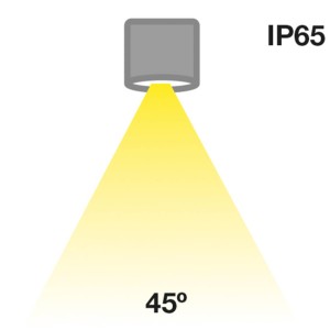 The Light Group SLC MiniOne Fixed LED downlight IP65 wit 930