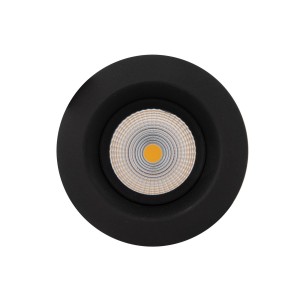 The Light Group SLC One Soft LED inbouwspot Dime LED inbouwspot zwart