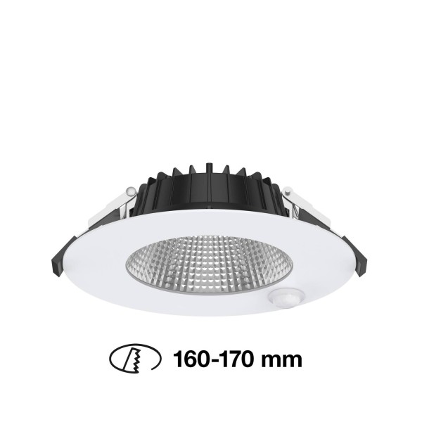 The light group slc shift led downlight ø 18cm wit met sensor