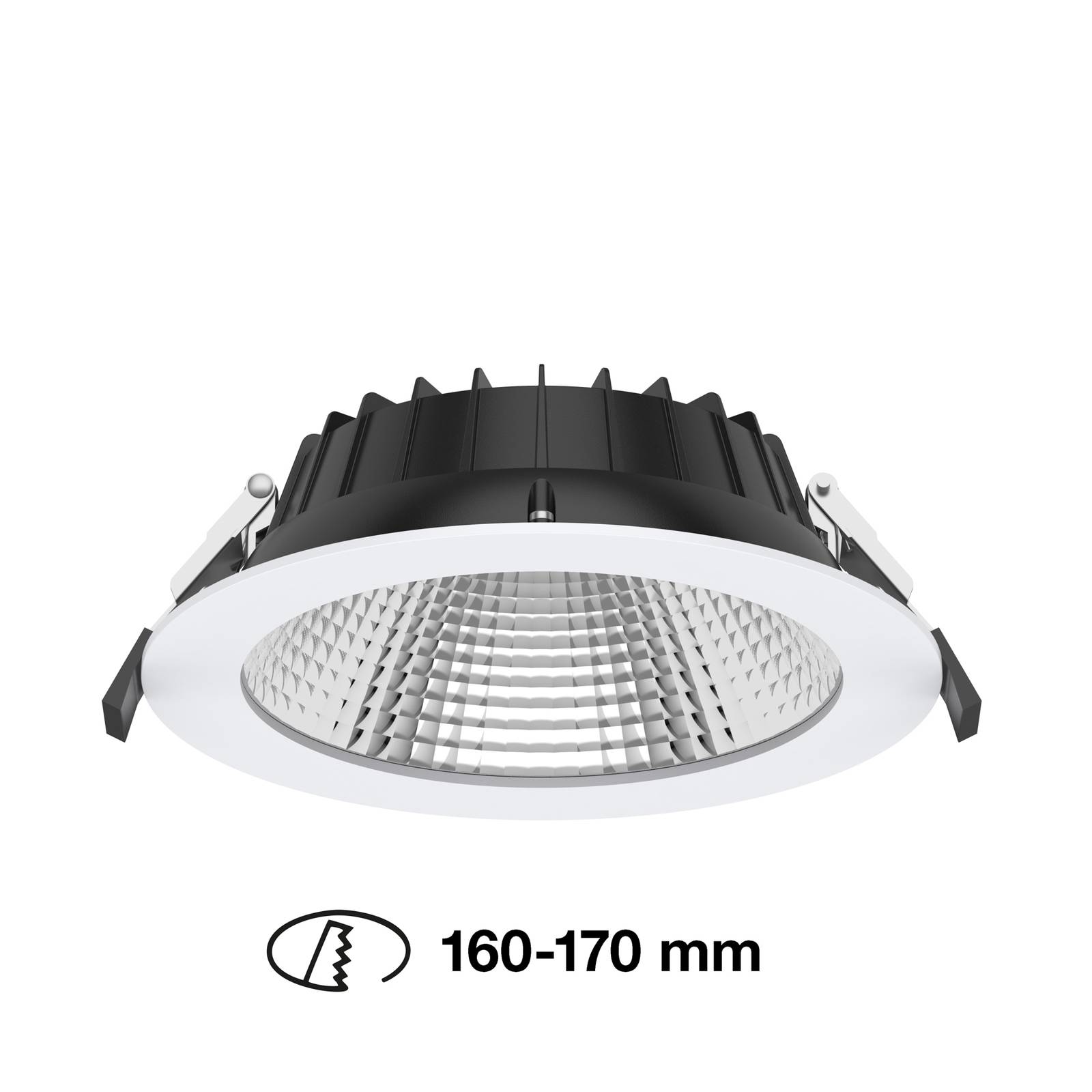 The light group slc shift led inbouwspot ø 19cm cct, wit