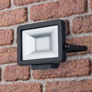 Theben theLeda B20L LED-buitenspot, zwart