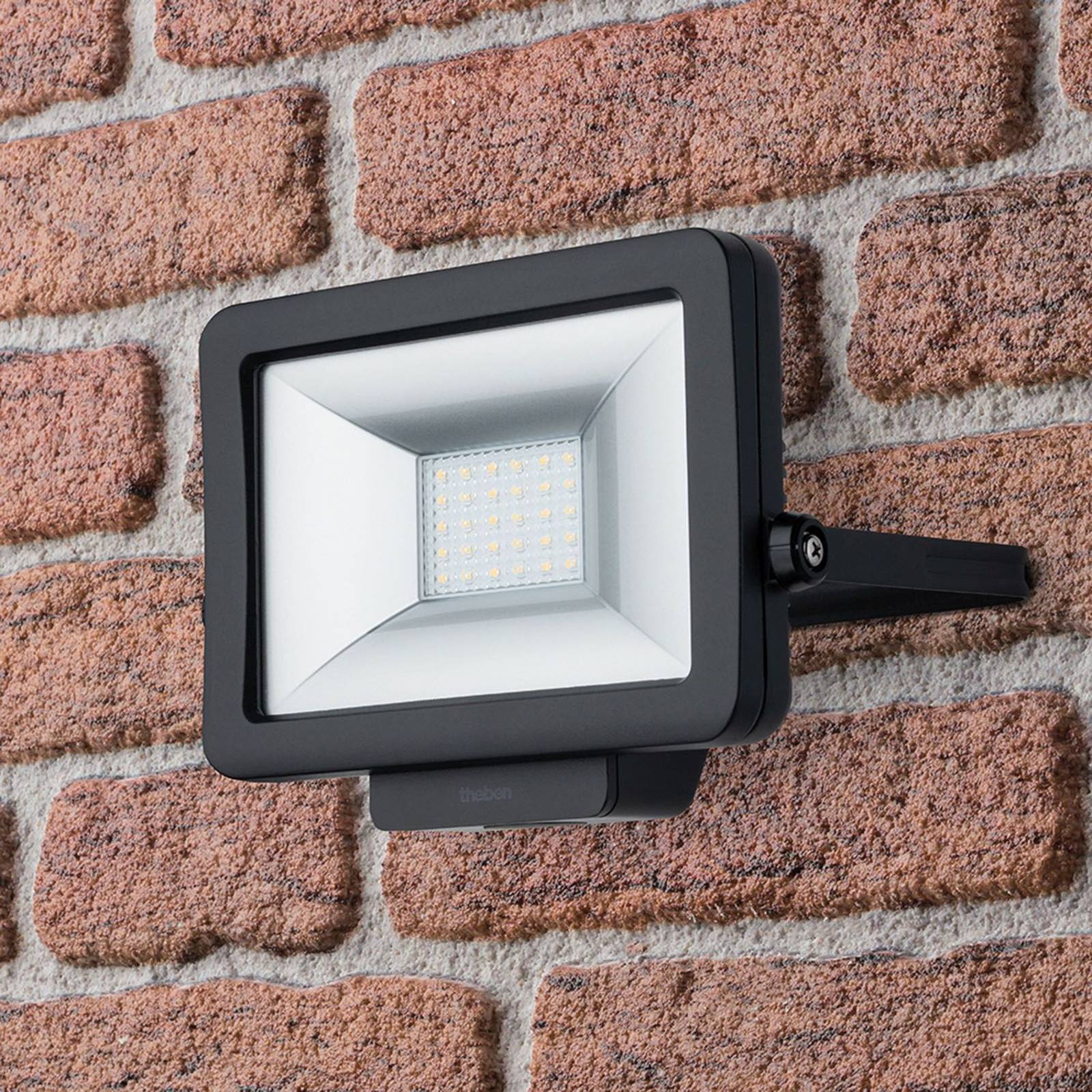 Theben theleda b20l led-buitenspot, zwart