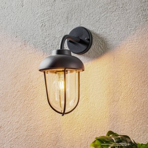 Trio Lighting Buitenwandlamp Duero in vintage stijl, antraciet