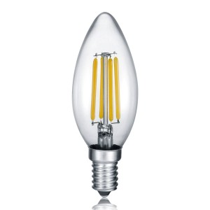 Trio Lighting LED kaars E14 4W filament, 2.700K Switch dimmer