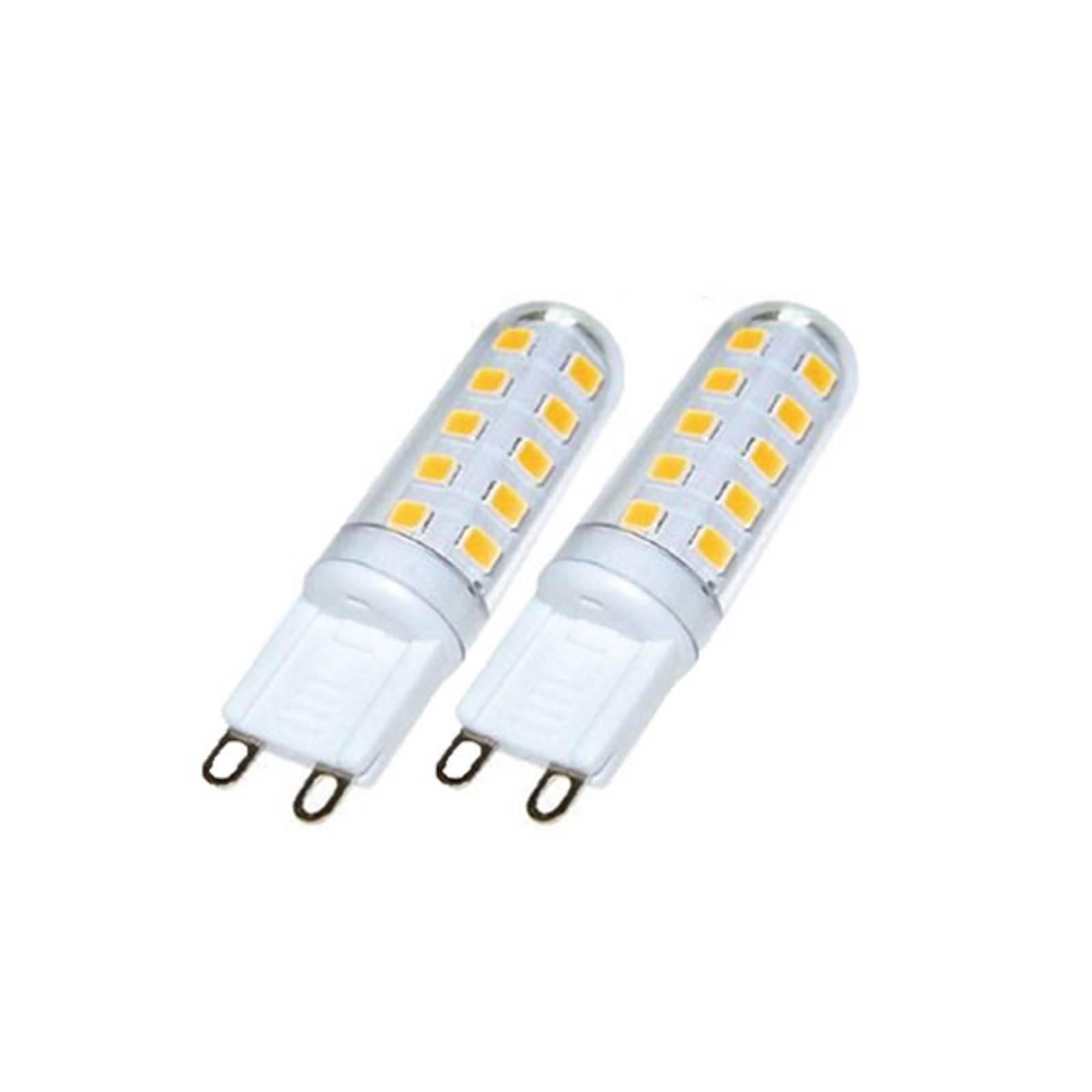 Trio lighting led stiftlamp g9 3w, 3. 000 k, extern dimbaar, set van 2