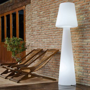 Vloerlamp Newgarden Lola hoogte 165 cm warmwit