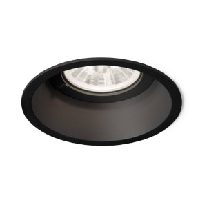 Wever & Ducré Lighting WEVER & DUCRÉ Deep 1.0 Inbouwlamp 2.700K zwart