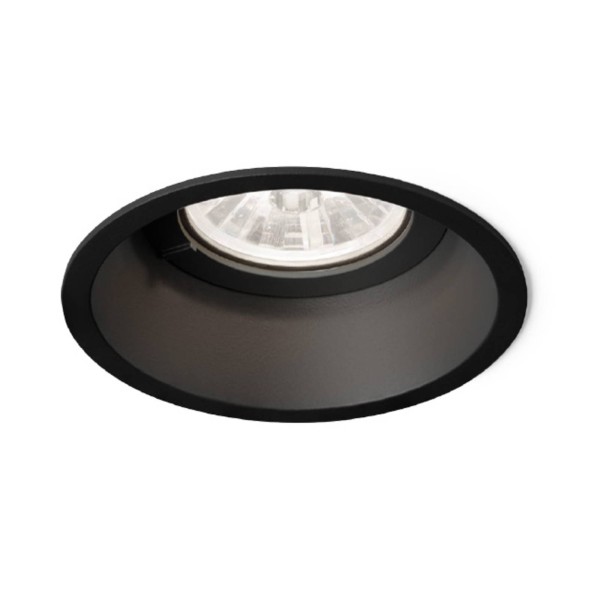 Wever & ducré lighting wever & ducré deep 1. 0 inbouwlamp 2. 700k zwart