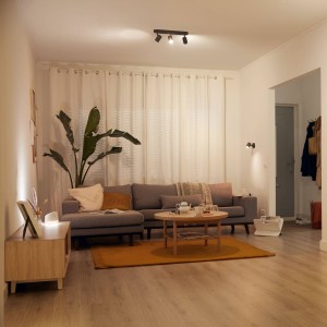 WiZ Imageo LED spot 3-lamps RGB, zwart