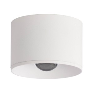 Zambelis LED plafondspot S132, Ø 8 cm, zandwit