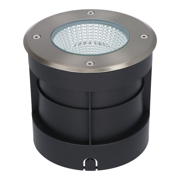 Hoftronic 6x lucie led grondspot rvs rond 3000k wa 1