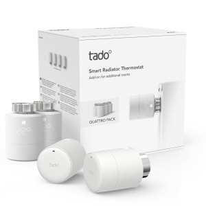 tado° Smart Radiatoren thermostaat vier stuks SRT-4