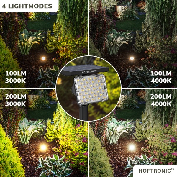 Hoftronic 4x eagle led solar tuinspot prikspot dua 5