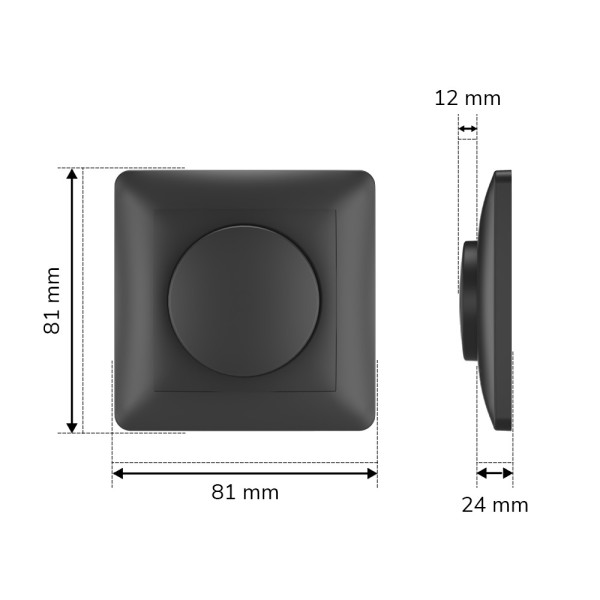 Hoftronic led dimmer 3 200 watt geschikt voor fase 15