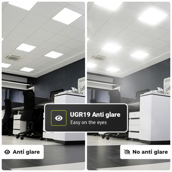 Hoftronic led paneel 60x60 cm 36 watt 4860 lumen 1 5