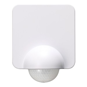 HOFTRONIC PIR Sensor – Bewegingssensor en schemerschakelaar (dag en nacht sensor) – IP54 waterdicht Voor buiten en binnen – Max 1200 Watt – Wit