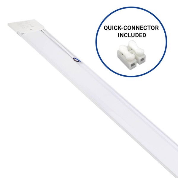 Led batten 120 cm flikkervrije 40w 3000k 4800lm 12 3