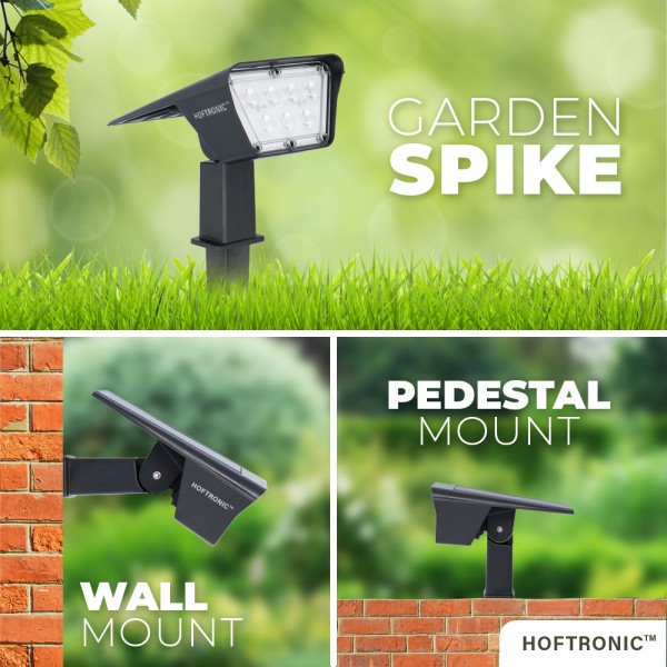 Hoftronic 4x odessa led solar tuinspot prikspot 60 1