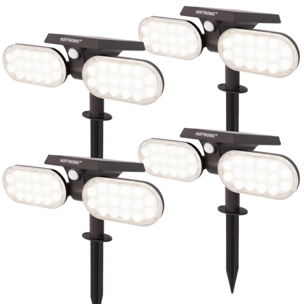 Hoftronic 4x solar led prikspot pato pir met beweg 7