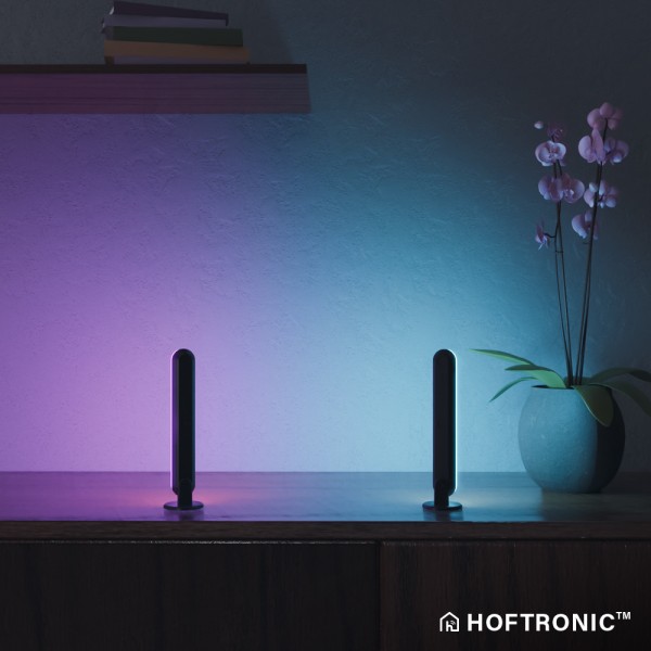 Hoftronic double radiance led bar rgb flow color l 2