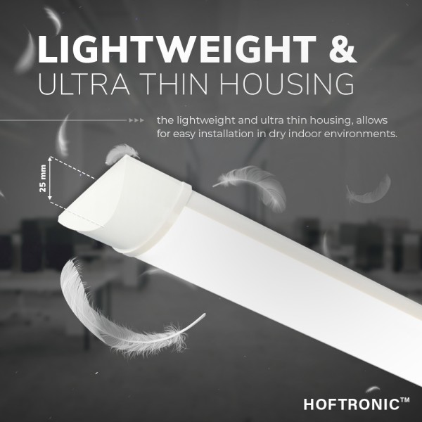 Hoftronic led batten 30 cm 10w 4000k 1200lm samsun 6