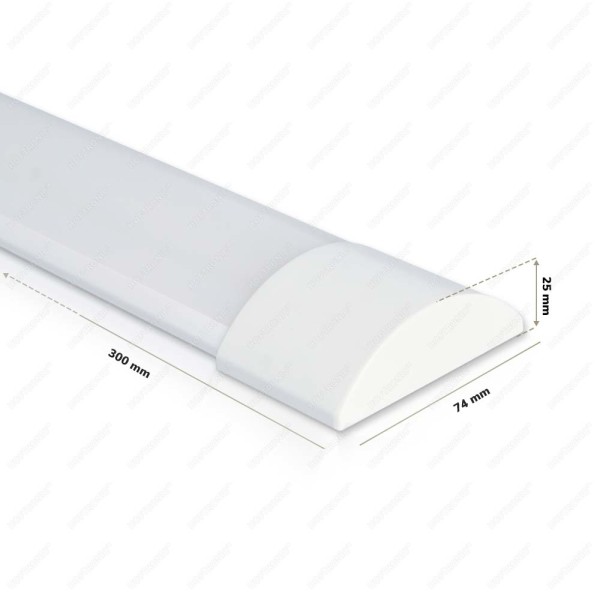 Hoftronic led batten 30 cm 10w 4000k 1200lm samsun 8