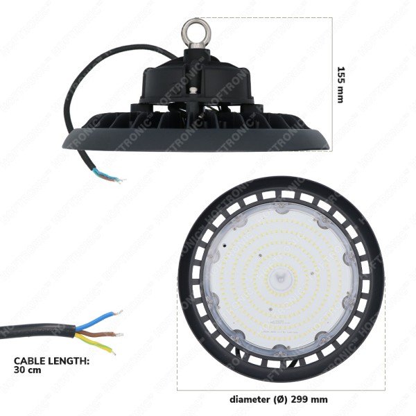 Hoftronic led high bay 150w 4000k ip65 lumileds 14 4