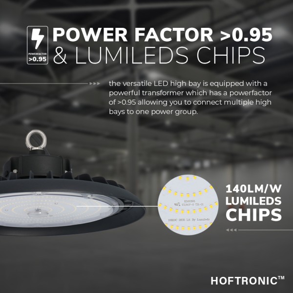 Hoftronic led high bay 200w 4000k ip65 lumileds 14 2