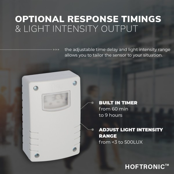 Hoftronic schemerschakelaar met timerfunctie ip65 2