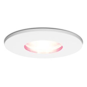 Hofronic Smart WiFi RGBWW LED inbouwspot Barcelona wit GU10 5,5 Watt IP44