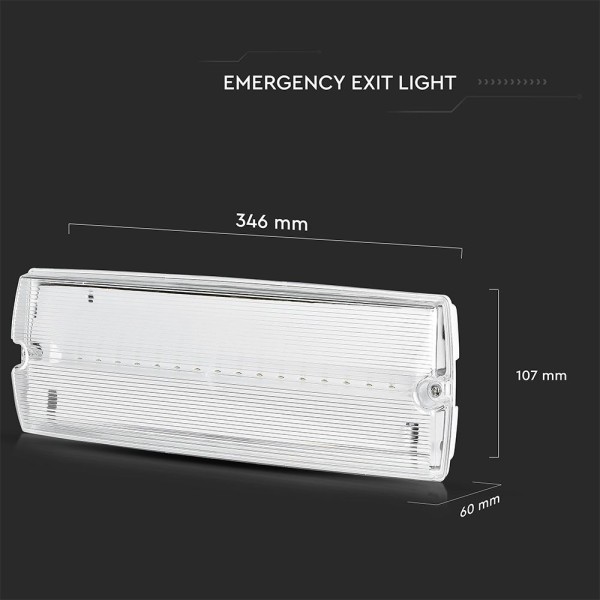 V tac led noodverlichting met accu wand plafondmon 3