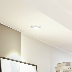 Arcchio LED downlight Jyra, wit, 3.000K