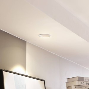 Arcchio LED downlight Niria, wit, 2.700K