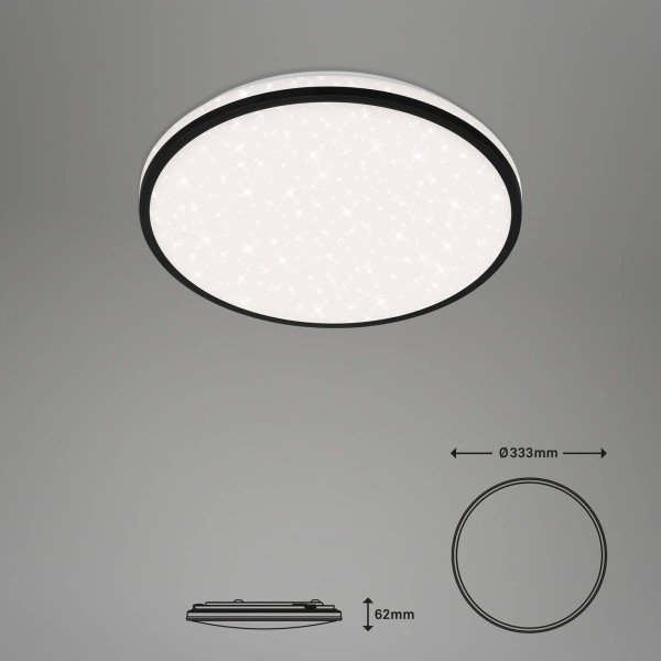 Briloner led plafondlamp ivy sky s