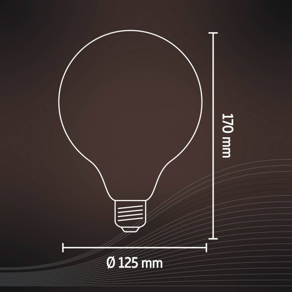 5w led gloeidraad 1055lm cct