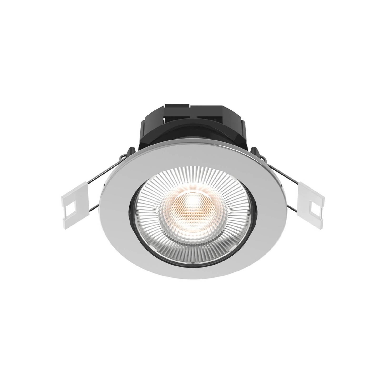 Calex smart downlight plafond inbouwlamp, staal