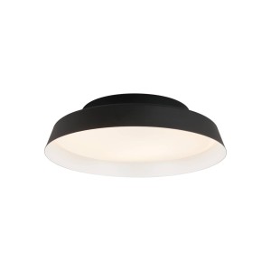 Carpyen LED buiten plafondlamp Boop! Ø37cm zwart/wit