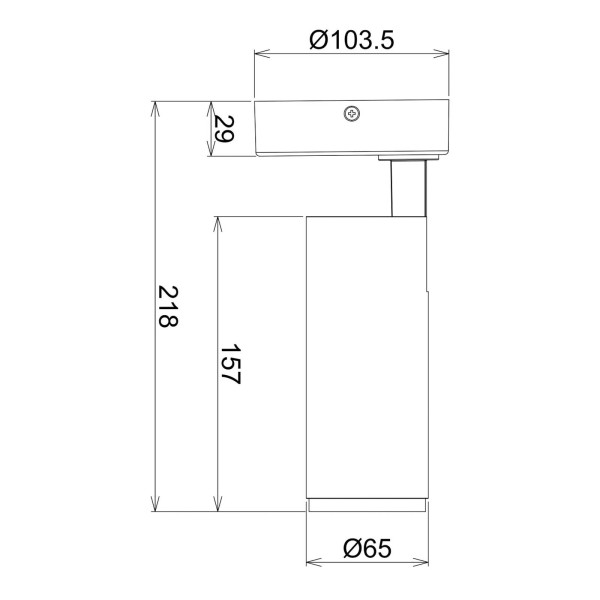 Deko-light led plafondspot lucea