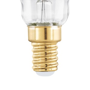 EGLO LED lamp E14 4W P45 2.000K Filament smokey dimbaar