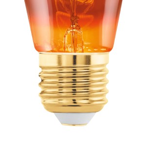 EGLO LED lamp E27 4W ST48 2.000K filament koper dimbaar