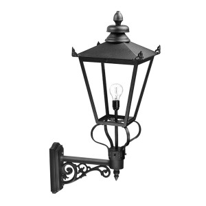 Elstead Buitenwandlamp Wilmslow zwart 1-lamp