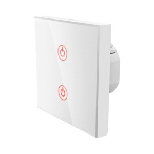 Hama WiFi-touch-wandschakelaar, inbouw, tweevoudig