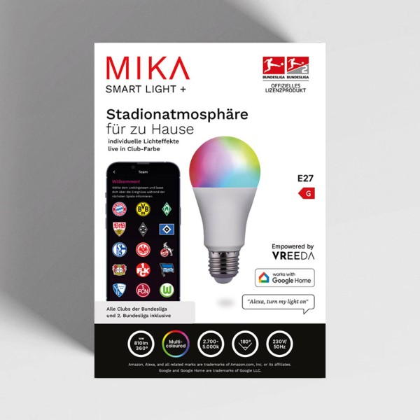 Just light. Led lamp mika voor stadionsfeer e27 10w rgbw 3