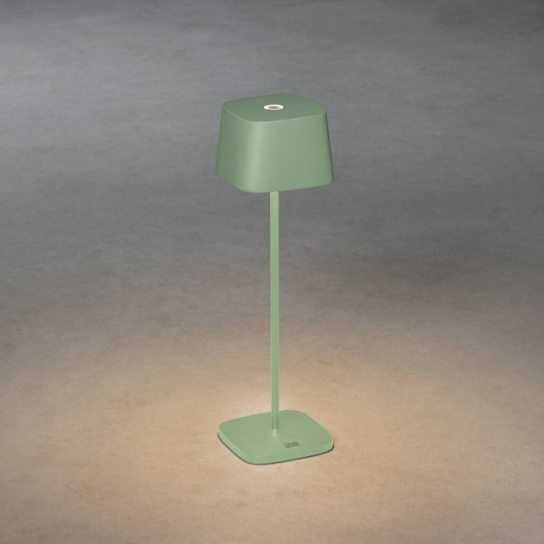 Konstsmide led tafellamp capri voor buiten groen grijs 3