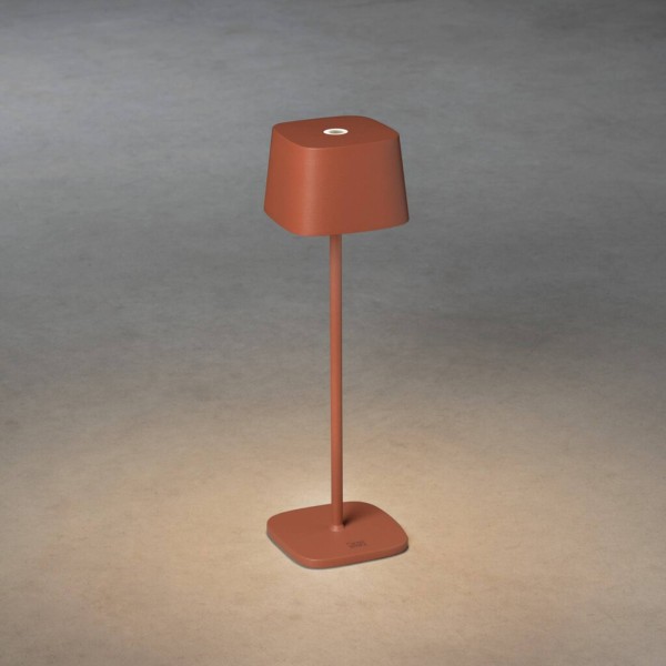 Konstsmide led tafellamp capri voor buiten terracotta 3