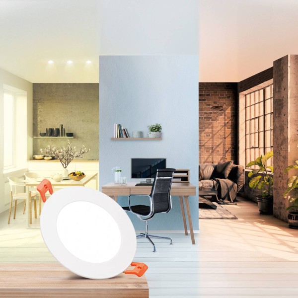 Ledvance smart+ sun@home slim inbouw wit ø12cm