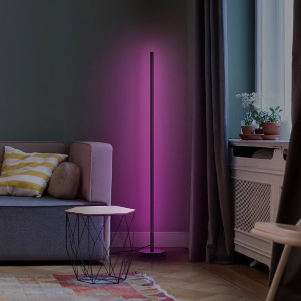 Ledvance smart+ wifi floor round vloerlamp zwart