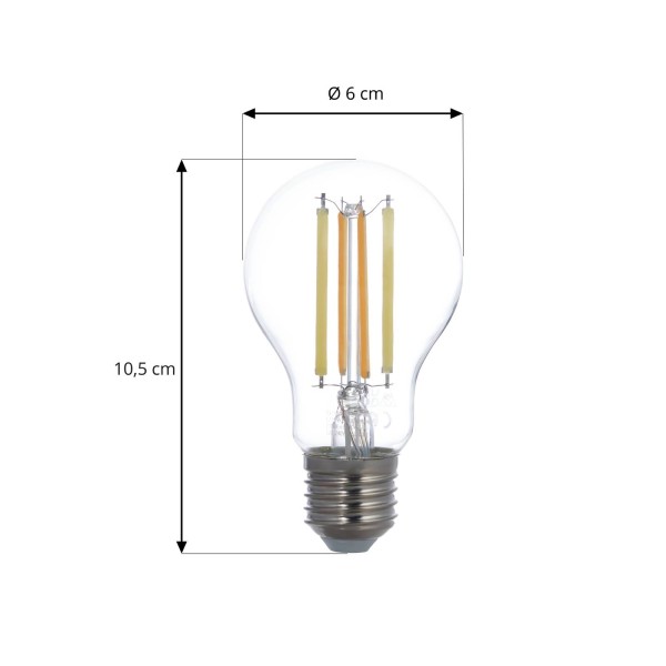 Luumr slimme led e27 a60 7w helder zigbee tuya hue